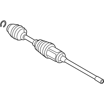 BMW 31-60-8-683-332 Front Right Cv Axle Assembly