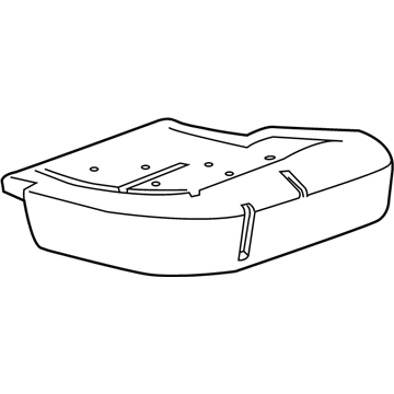 GM 23120430 Pad Asm-Rear Seat Cushion (W/ Wire)