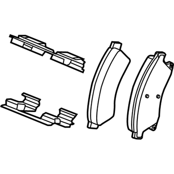 GM 42673335 Front Pads