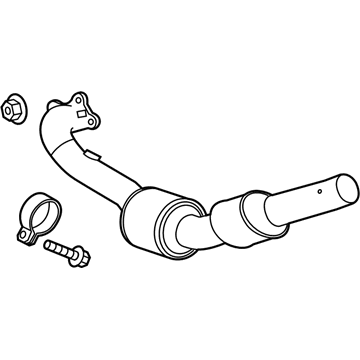 GM 19418959 CONVERTER ASM, 3WAY CTLTC (W/EXH FRT PIPE)"KIT"