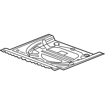 GM 84208549 Rear Floor Pan