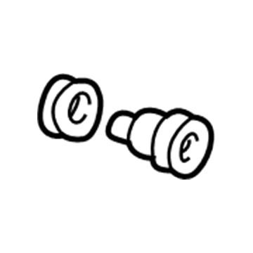 GM 12518881 Lock Cylinder