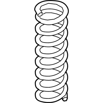 Hyundai 55350-B1630 Spring-Rear