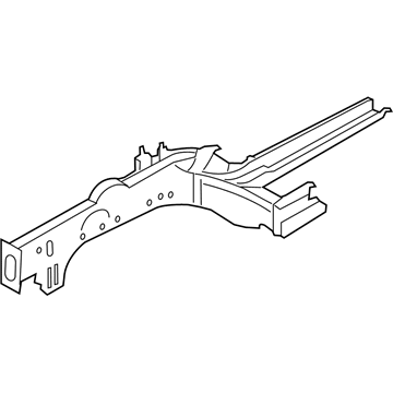 Hyundai 64601-3Q000 Member Assembly-Front Side, LH