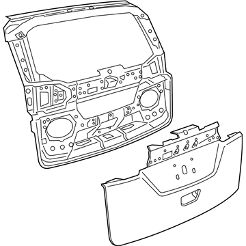 Mopar 68227064AK LIFTGATE