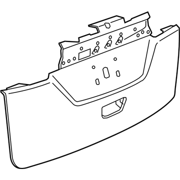 Mopar 68227060AB Panel-LIFTGATE Lower Outer Repair