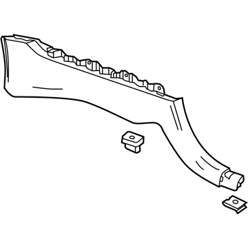 GM 23219987 Lower Trim Panel