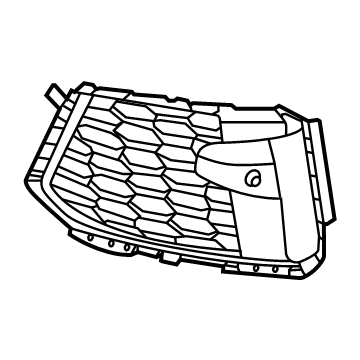 BMW 51-11-8-069-945 GRILL, SIDE, OPEN, LEFT