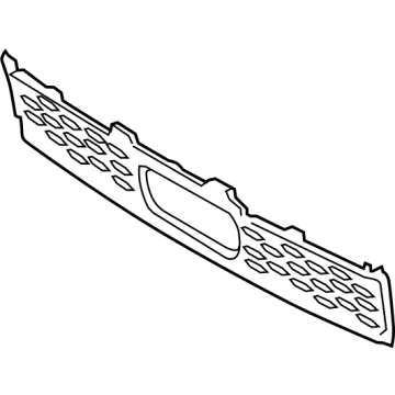BMW 51-11-8-069-943 GRILL, CENTER, LOWER, OPEN