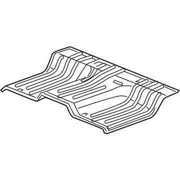 Mopar 55276974AA Pan-Rear Floor Pan