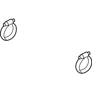 Nissan 14464-ZW80A Clamp-Hose