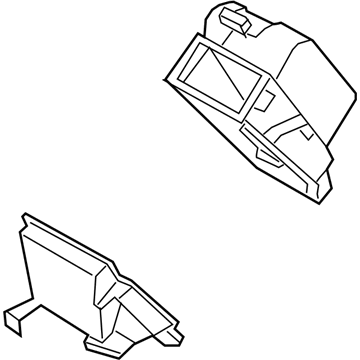 Nissan 16528-3LM0A Air Cleaner Housing