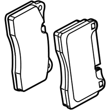 GM 22990625 Rear Pads