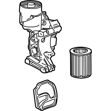 BMW 11-42-1-740-001 Support With Oil Filter