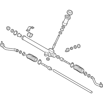 Hyundai 56500-1R101 Gear Assembly-Steering