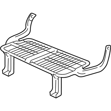 Honda 82536-S9V-A01 Frame, L. RR. Seat Cushion