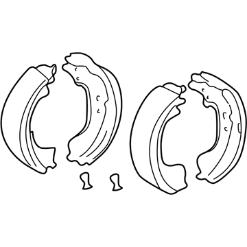 Toyota 04495-35230 Brake Shoes