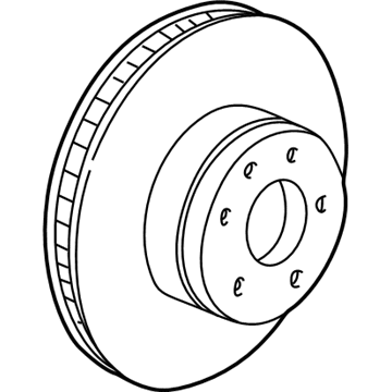 BMW 34-11-6-864-057 Brake Disc, Ventilated