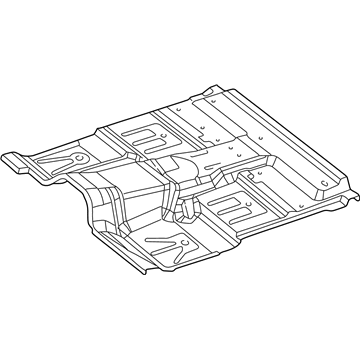 Mopar 55257449AA Panel-Center Floor