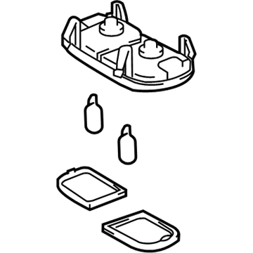 Toyota 81260-52020-B0 Map Lamp Assembly