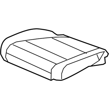 Honda 81137-TG7-A02 Pad Complete, Front Right Cushion