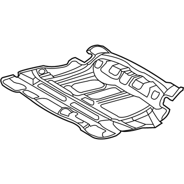 Lexus 58211-48906 Pan, Center Floor