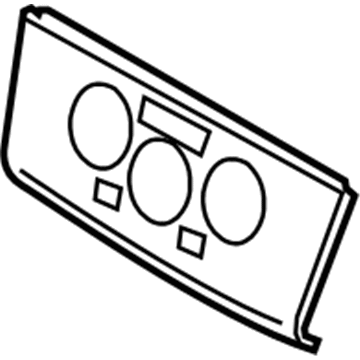 Nissan 27570-EM00C FINISHER Assembly- Control