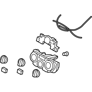 Nissan 27510-ZW80C Control Assembly