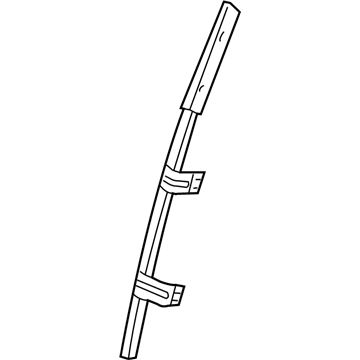 Acura 72230-TX4-A01 Sash, Right Front Door (Lower) (Front )