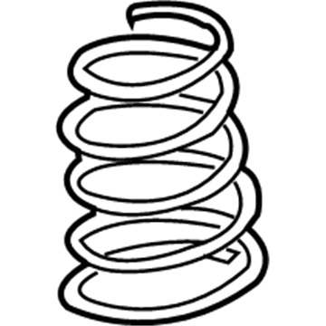 Lexus 48131-3T352 Spring, Coil, Front