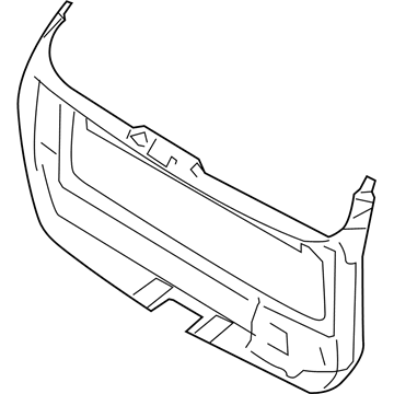 Kia 817501F000EZ Panel Assembly-Tail Gate