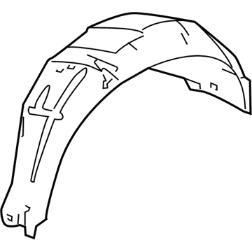 Honda 74552-T0A-A01 Fender R, RR Inn