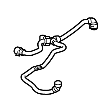 BMW 17-12-7-535-565 Expansion Tank Hose
