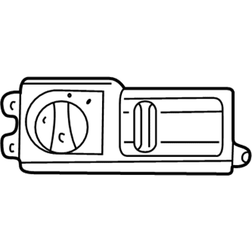 Mopar 4760158AH Switch-HEADLAMP And Fog Lamp