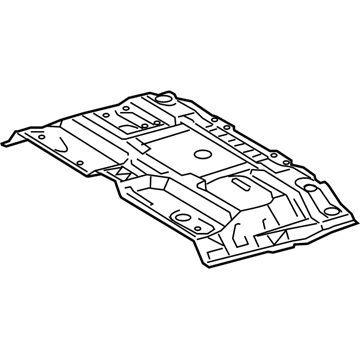 Toyota 58211-0C010 Center Floor Pan