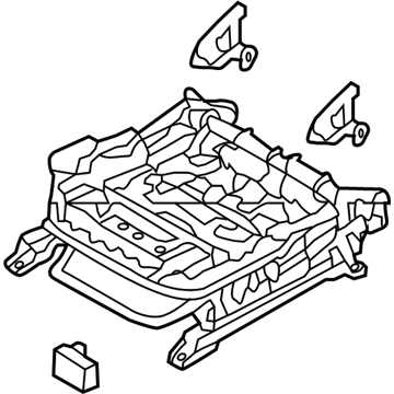 Hyundai 88690-A5550-RY Track Assembly-Front Seat Passenger