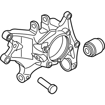 Kia 52711P2000 Carrier Assembly-Rear Ax