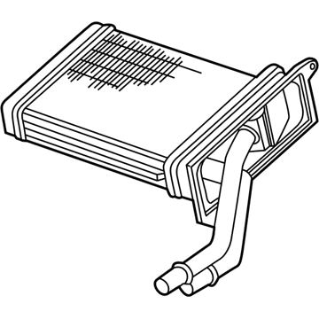 BMW 64-51-8-398-746 Heater Radiator