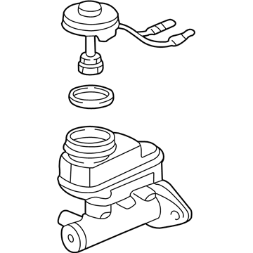 Acura 46100-S0K-A03 Master Cylinder