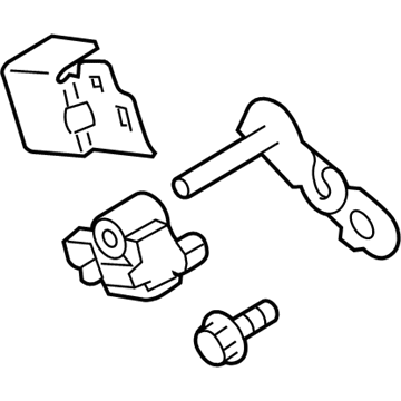 Nissan K8581-1KL0A Sensor-Air Bag Front Center
