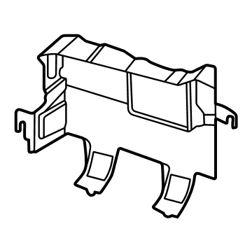 BMW 51-48-7-473-669 SCOOP REAR VENTILATION