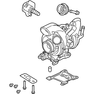 Ford BC3Z-6K682-C Turbocharger