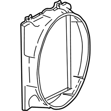 Ford F37Z-8146-B Fan Shroud