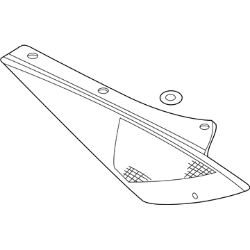 Nissan 26555-CF40A Lamp Assembly-Rear Combination, LH