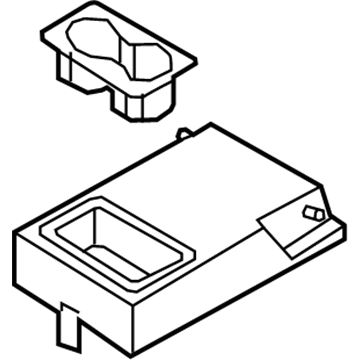 Kia 89900G5000AY1 Rear Seat Back Armrest Assembly