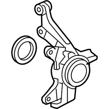 Honda 51215-SLN-000 Knuckle, Left Front