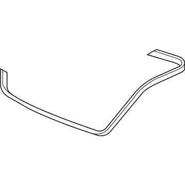 Honda 74865-T3L-A01 Weatherstrip, Trunk Lid