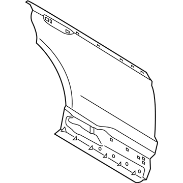 Ford FA1Z-5824700-A Outer Panel