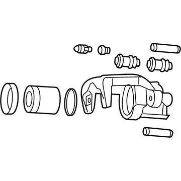 Mopar 68146612AA CALIPER-Disc Brake