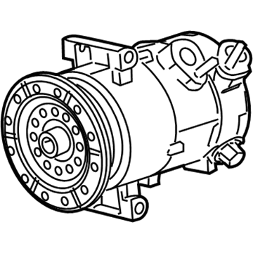 Mopar 5058228AI COMPRESOR-Air Conditioning